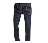 Timezone Herren Slim Jeanshose EduardoTZ, Gr. W32/L34, Schwarz (indigo black wash 3980)