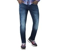 Timezone Herren Slim Scotttz Jeans, Urban Blue Wash, 38W / 34L EU