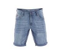 Timezone Herren Slim Scottytz Jeans Shorts, Antique Blue Wash (3636), 31W EU