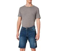 Timezone Herren Slim Scottytz Jeans Shorts, Heritage Blue Wash, 33W EU