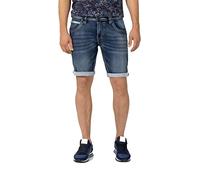 Timezone Herren Slim ScottyTZ Short, Dark Sea Wash, 28W EU