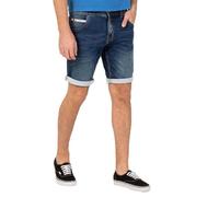 Timezone Herren Slim Scottytz Shorts, Blau (Light Aged wash 3282), W32(Herstellergröße:32)