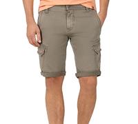 Timezone Herren Slim Stanleytz Klassische Shorts, Military Grey, 31W EU