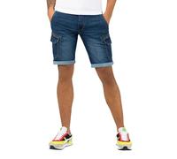 Timezone Herren Slim Stanleytz Shorts, Blau, 32 EU