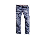 Timezone Herren Straight Leg Jeans CoastTZ, Gr. W30/L34, Blau (cloudy wash 3640)