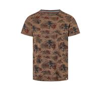 Timezone Herren Vintage Print T-Shir T-Shirt | Baumwolle | Pull On | Kurzarm | Floral | Normal Fit | Rundhals | Geblümt | atmungsaktiv | Casual-Style | ideal für Urlaub