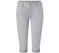Timezone Jeans-Caprihose in Grau - Größe W33 | Damenhosen