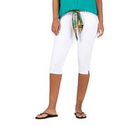 Timezone Jeans-Caprihose in Weiß - Größe W27 | Damenhosen