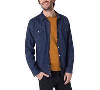 Timezone Jeanshemd in Blau - Größe XXL | Herren Plussize