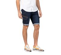 Timezone Jeansshorts "Stanley" - Slim fit - in Dunkelblau - Größe W33 | Herren Shorts