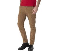 Timezone Herren Cargo Hose Regular NIKLASTZ - Regular Fit - Grau Blau Grün Braun, Größe:38W / 34L, Farbe:Peanut Brown 6095