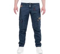 Timezone RogerTZ Roger Herrenhose Cargohose lässig modern (W32/L30, total Eclipse)