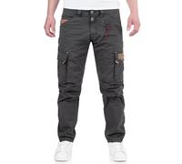 Timezone RogerTZ Roger Herrenhose Cargohose lässig modern (W34/L32, Blue Graphite)
