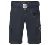 Timezone Jeansshorts "Ryker" - Regular fit - in Dunkelblau - 61% | Größe W30 | Herren Shorts