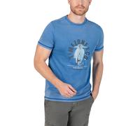 Timezone Shirt in Blau - Größe XL | Herren Plussize