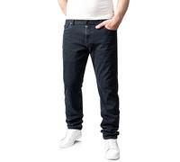 Timezone Slim EduardoTZ Eduardo Slim Fit Jeanshose - Herrenjeans (Black Blue Wash, W32/L36)