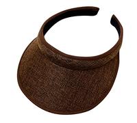 TIMIYUYU Visor Cap Baseballmütze Sonnenvisor für Damen und Herren Freizeit Kappe Schirmmütze Baseball Kappe Visor Unisex Sonnenhut Sonnenschild Sommerhut Sonnenhut für Tennis Running Golf Wandern