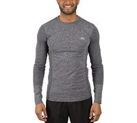 Trespass Longsleeve Timo - Male Active Top Tp75 Black Marl-M