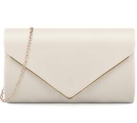 TINDTOP Clutch-Geldbörsen für Damen, PU-Leder, formelle Abendtasche, Schultertasche, Party, Handtasche, Hochzeit, Cocktail, Abschlussball, Clutches, B-, 8.3*4.7*2.1inch / 21*12*5.5cm
