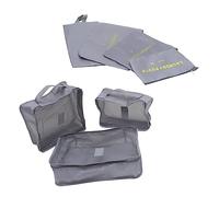 TINEASUR 7 Stück Packwürfel Reise Organizer Aufbewahrungstaschen Gepäckorganizer Große Kapazität Reißverschluss Organizer Taschen für Koffer Camping Fitness Strand