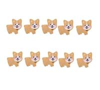 TingHaoO 10 Stück bestickte Aufnäher zum Aufbügeln auf Stoff, selbstklebende Stickapplikation für Kinderkleidung, Rucksäcke, Hüte, Taschen, Nähen, Hund, Stoffapplikation