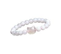 TingHaoO Modischer Katzenkopf-Anhänger, Kristall, natürliche Edelsteine, Perlen, Handkette, spirituelles Armband, Schmuck, Damen-Perlen, Einheitsgröße, Wie beschrieben