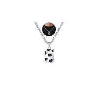 TINGN Kette Herren Edelstahl Fußball Kette Digital 1-20 Anhänger Mode Schmuck für 2026 Weltmeisterschaft Geschenke für Fußballfans Männer ihn Vater Freund Ehemann NO.5