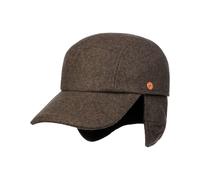 Tino Sympatex Ohrenklappen Cap - braun / 58 cm