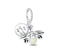 TINSLO Charm Anhänger Damen 925 Sterling Silber für Armband Charms Beads passend für Pandora Armband und Halskette, Kompatibel mit Europäischen Armbänder für Frauen Mädchen