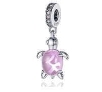 TINSLO Charm Anhänger Damen 925 Sterling Silber für Armband Charms Beads passend für Pandora Armband und Halskette, Kompatibel mit Europäischen Armbänder für Frauen Mädchen