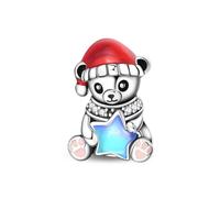 TINSLO Charm Anhänger Damen 925 Sterling Silber für Armband Charms Beads passend für Pandora Armband und Halskette, Kompatibel mit Europäischen Armbänder für Frauen Mädchen