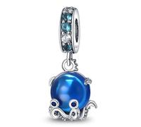 TINSLO Charm Anhänger Damen 925 Sterling Silber für Armband Charms Beads passend für Pandora Armband und Halskette, Kompatibel mit Europäischen Armbänder für Frauen Mädchen B3