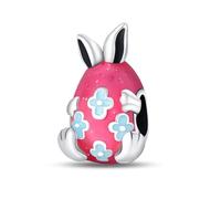 TINSLO Charm Anhänger Damen 925 Sterling Silber für Armband Charms Beads passend für Pandora Armband und Halskette, Kompatibel mit Europäischen Armbänder für Frauen Mädchen