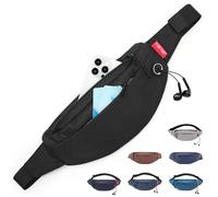 TINYAT Gürteltasche Hüfttasche Männer Frauen Sling Pocket Sport Laufen Kopfhörer Jack Wandern Gehen Hund Reisen Super Light, T2003