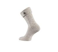 TippTexx 24 2 Paar unisex Trachten-Socken mit abnehmbarem Edelweißsticker aus Metall (43-46, Natur-Edelweiss-2 Paar)