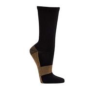 TippTexx 24 3 Paar antibakterille Socken mit Kupferfaser Anteil mit Anti-Loch-Garantie (DE/NL/SE/PL, Numerisch, 35, 38, Regular, Regular, Schwarz/Kupferfaser)