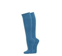 TippTexx 24 3 Paar Ökotex Herren Kniestrümpfe mit ANTI-LOCH-GARANTIE (as3, numeric, numeric_43, numeric_46, regular, regular, Jeans/Melange)
