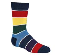 TippTexx 24 6 Paar nachhaltige Bambus Kinder Socken, handgekettelt für Mädchen/Jungen uni oder gemustert mit Anti-Loch-Versprechen