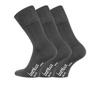 TippTexx 24 7 Monate Anti-Loch-Garantie 12 Paar unisex Bambussocken, Geruchskiller im Vorteils-Pack (DE/NL/SE/PL, Numerisch, 39, 42, Regular, Regular, Anthrazit)