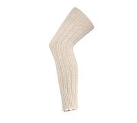 TippTexx 24 Stulpen, Grobstrick oder Overknees, wie selbstgestrickt mit Schaf- und Alpakawolle mit Anti-Loch-Garantie (as3, alpha, one_size, regular, regular, Overknee Wollweiß, Einheitsgröße)