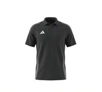 Tiro 24 Herren-Wettkampf-Poloshirt Schwarz Team Dunkelgrau