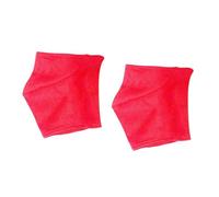 TISHITA 2 Stück Schuhüberzieher Pole Dance Schuhprotektoren Wildleder Schutzhüllen Kratzschutz für Professionelle Tänzerinnen Zuhause, Red L