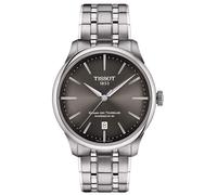 TISSOT -Chemin des Tourelles Powermatic 80 Herren-und Damenuhr Silbergrau Automatik 39mm- T139.807.11.061.00