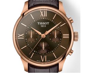 Tissot Chemin des Tourelles T139.462.36.298.00 | Automatic Chronograph Herrenuhr 42 mm | ETA Valjoux A05.231 | Gangreserve 68h | Roségold PVD | Saphirglas | Zifferblatt braun | Swiss Made | NEU OVP mi