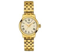 TISSOT -Classic Dream Damenuhr Gold Elfenbein Datum Saphirglas Quarz 28mm- T129.210.33.263.00