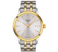 TISSOT -Classic Dream Herrenuhr Silber Gold Quarz Saphirglas 42mm- T129.410.22.031.00