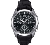 Tissot Couturier Herrenuhr Chronograph silber schwarz...