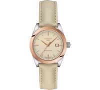 Damenuhr Tissot T-My Lady Automatic 18K Gold mit cremefarbenem Zifferblatt und Rindsleder-Armband T930.007.46.261.00
