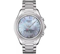 Tissot Damen Analog-Digital Quarz Uhr mit Edelstahl Armband T075.220.11.101.00