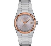 TISSOT -PRX Powermatic 80 Steel and 18K Gold Damenuhr Silber Automatik 35mm- T931.207.41.336.00